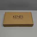 KENES Brushed Nickel Vessel Sink Faucet, Single Handle Tall Bathroom Faucet Single Hole, Modern Bathroom Vanity Faucet with Pop Up Drain and Supply Lines, KE-9005C