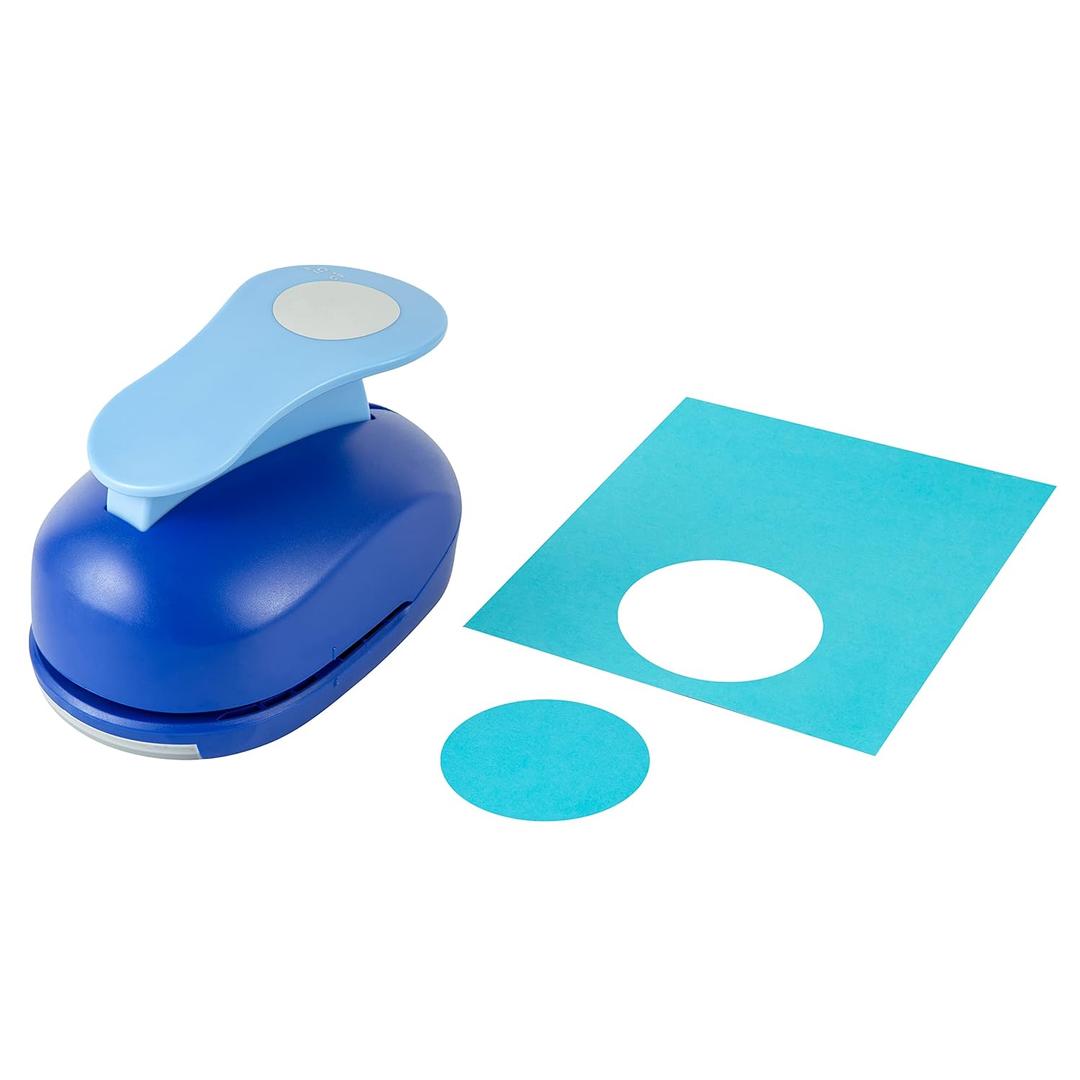 2.5 inch Circle Punch,Paper Circles,Large Hole Punch for Crafts, Whole Circle Cutter for Crafts,Round Paper Shape Cutter, Card Making,Photo jam,Button Hole Maker Tool,Scrapbook 63.6mm Circular