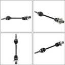 2pcs Rear Left & Right CV Axle Shaft Assembly 64901-31G41 64901-31G40 64901-31G31 Replacement for Suzuki King Quad 4X4 450 500 750