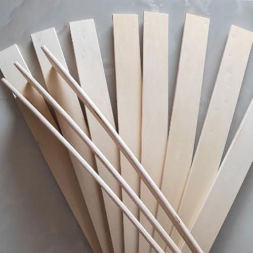 Replacement Support Wooden Bed Slats for 2ft Single Size Bed Sofa 5 Pcs