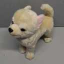 FRANKIEZHOU Realistic Chihuahua Plush, Puppy Dog Stuffed Animals for Kids, Girls Gifts, Hugging Pillow