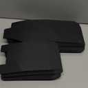 Ueznea Small Black Gift Boxes 5x5x2 (50 Pack) Kraft Paper Gift Wrap Boxes for Presents, Christmas Ornaments, Bridal Shower, Birthday, Wedding Party Favors, Craft, Treat, Candy Boxes