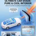 Windshield Sun Shade for Hyundai Sonata Front Window Shades Cover for 2010-2025 Sonata Windshield Sun Visor Protector Car Accessories