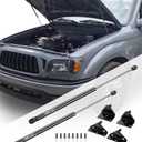 Vepagoo Front Hood Struts Shocks for Toyota Tacoma 2005-2015, Gas Dampers Springs Kit with Brackets Engine Cover Replacement Parts(Drilling is Required)