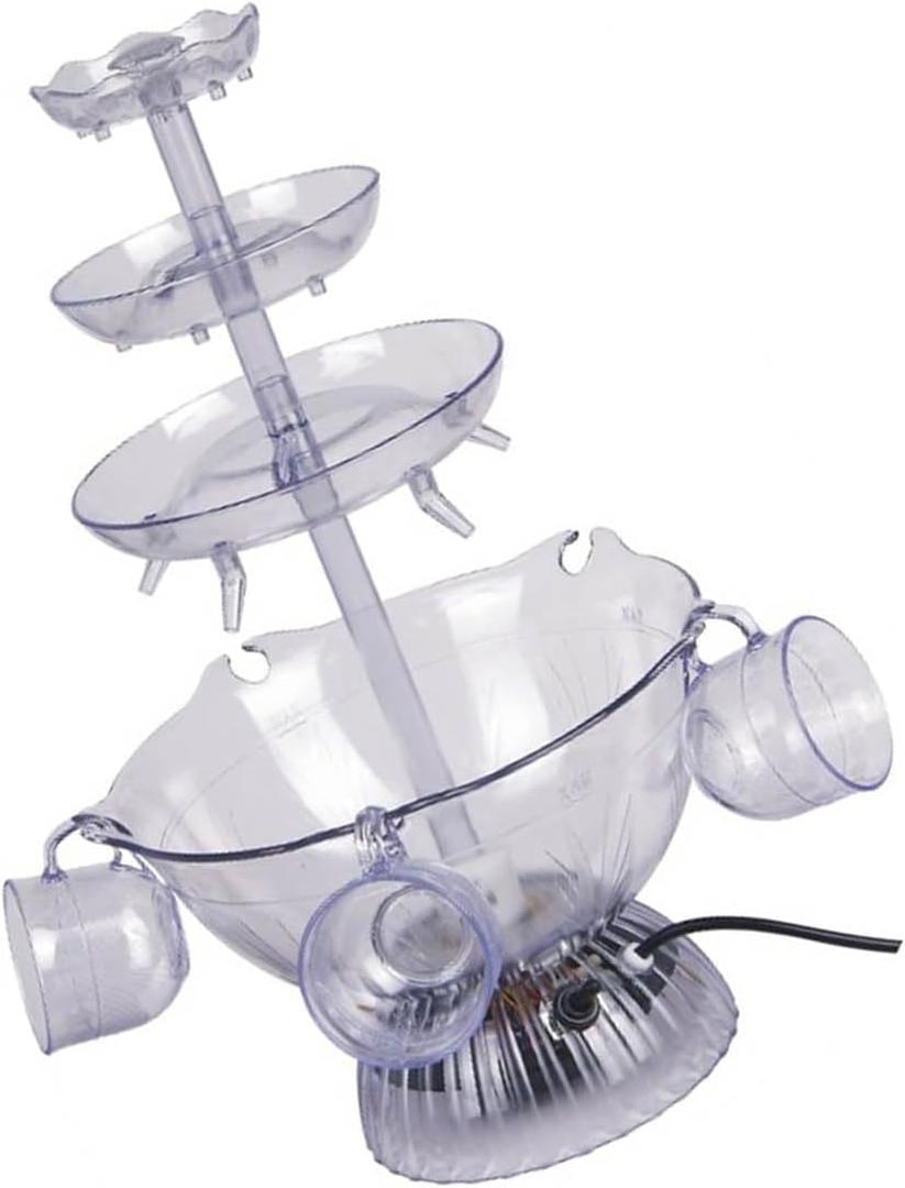 ABS Materials Beverage Fountain Machine 220Volt for British Parties Weddings and Themed Celebration British Voltages Party Fountain