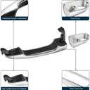 Exterior Rear Right Driver Side Chrome Door Handle Replacement Compatible with Kia Sorento 2011 2012 2013 2014 2015 Replaces# 826512P010,836622P010