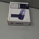 KMM Handheld Car Vacuum Cleaner, 9000Pa Vacuum Cleaner and Air Duster, 120W High Power Hand Held Vacuum with LED Light and Multi-Nozzles for Car, Home, Office, Pet (Blue)