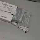 Alampan 12" Large Digital Wall Clock with Remote Control, USB Powered, Corded RGB LED Clock with Full Screen Display, Big Numbers, for Classroom, Living Room, Elderly, Wall Mounted, DST, KSJ-01, Black