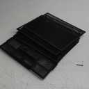 Marbrasse 6 Tier Paper Organizer Letter Tray - Mesh Desk File Organizer with Handle, Paper Sorter Organizer for Letter/A4 Office File Folder Holder - Black
