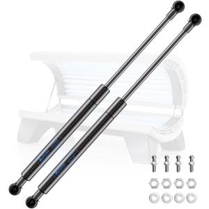 ARANA 20 inch 180 LB Gas Prop Struts Shocks, 20" 800 N Lift Support Springs for Heavy Duty Tonneau Cover Truck Pickup Sled Trailer Large Tool Box Lid Trap Door (Support Lid Weight: 155~200lbs), 2Pcs