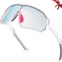 ROCKBROS Photochromic Sports Kids Sunglasses For Boys Girls Children Youth MTB Biking Sunglasses for Kids Ages 8 to 14
