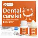Zinc Oxide Eugenol Cement Dental Care Kit, Instant Tooth Repair Kit, Home Oral Temporary Dental Tooth Fillings, Self-Curing, Strong Bond Dental Cement Kit