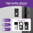 3 x Silicone Cover for Video Doorbells – Weatherproof, UV & Rain Resistant, Durable Protection for Video Doorbell