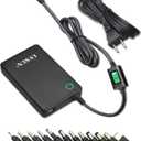 Universal Laptop Charger with LCD Display 90W Slim AC Adapter Power Supply Cord with USB Port 5V2.1A for Mobile|Tablet Compatible with Lenovo HP Dell Toshiba Samsung Acer Asus and Most Notebooks