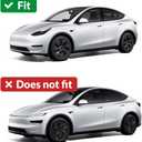 VION Tesla 2024-2020 Model Y Wheel Cover for the Original Tesla Wheels - 4 Covers per Package (21 inches Wheel)