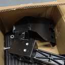 Retractable Rear Bed Step Bumper Step for 2009-2018 Dodge Ram 1500, 2010-2018 Dodge Ram 2500/3500 (Excludes Dual Exhaust & Eco Diesel Models),Truck Step Replaces 75306-01A