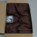 Moukeren 3 Pieces Recliner Headrest Protector Headrest Cover for Recliner Chair Sofa Covers Couch Chair Head Protector for Sofa Furniture Protectors(Brown)