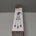 GPX 42 Inch Extending Tripod, Pan and Tilt Head, Carry Pouch, Silver (TPD427S)