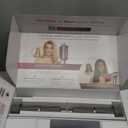 Shark FlexFusion Hair Dryer with Fusion Hair Brush, Ceramic Air Styler with Auto-Wrap Hair Curlers & Concentrator, Ceramic Plates, Metallic Mist HD641