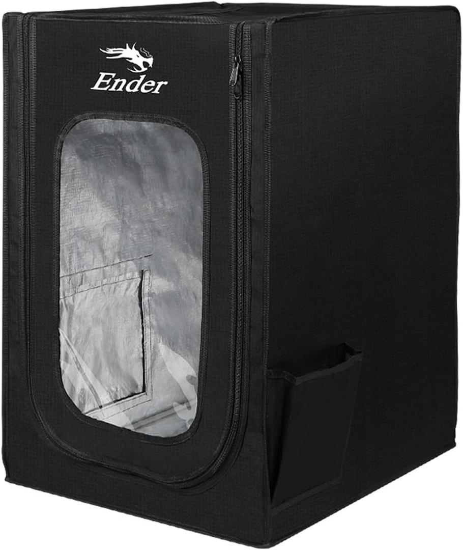Creality 3D Printer Enclosure Fireproof and Dustproof Tent Constant Temperature Protective Cover Room for Creality Ender 3V2/Ender 3V2 Neo/Ender 3S1/Ender 3Pro/Ender 3 3D Printer 
