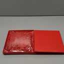 Hallmark Medium Gift Box with Lid and Shredded Paper Fill (Red 7 inch Box) for Birthdays, Graduations, Anniversaries, Christmas, Valentine's Day, All Occasion