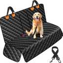 Dog Car Seat Cover for Back Seat - Waterproof and Scratchproof Back Seat Cover for Dogs Nonslip Car Seat Cover for Dogs Fits for Cars and SUVs