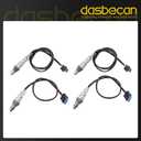 Dasbecan Oxygen O2 Sensor 4PCS Compatible with Ford F150 5.0L V8 F-150 3.3L V6 2018 2019 2020 Left Right Upstream & Downstream Replaces# 234-5731 234-5732 234-8050