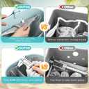 OUTXE Beach Bag Organizer Inserts Compatible with Large Simple Modern Bag Accessories, Lightweight Mesh Insert Divider Pouch for L Simple Modern Bag, Fits Travel, Pool, Boat, Sports