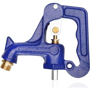 Yard Fire Hydrant Head, Adapts to 3/8"-16UNC Male Thread Rod,1" NPT Male Thread Pipe.for Yard, Garden, Pasture Irrigation and Drinkin (No Tubes and plungers) (only Faucet)