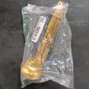 4 METAL SERVING SPOONS