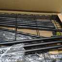 P4 Rolling Clothes Rack, Clothing Racks for Hanging Clothes, Black