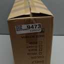 BYFU 5-Tier Movable Bookshelf Cart, Rolling File Paper Storage Organizer Mobile Bookcase with Wheels for Home Office Study Classroom, Grey