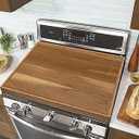 YUHFERA Stove Cover Board for Gas Stovetop - Noodle Board Electric Stove Cover for RV Stove Top, Extra Countertop Space for Kitchen Stovetop (Wood)