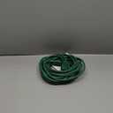 DEWENWILS 25Ft Outdoor Extension Cord Multiple Outlets, Evenly Spaced 3 Outlets Plugs with Safety Cover, 16/3 SJTW Weatherproof Wire for Outdoor String Lights and Holiday Decorations (25 FT, Green)