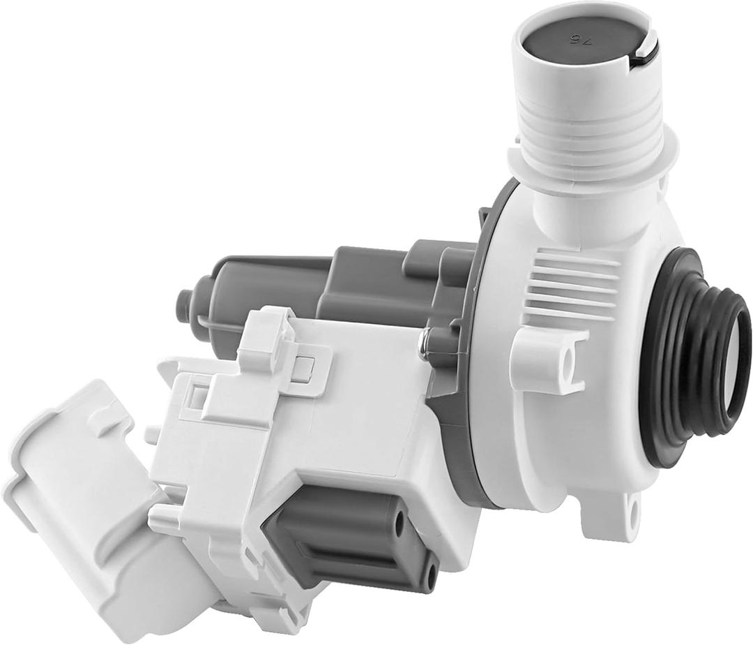 W10919003 W10775446 Washer Drain Pump Assembly Replace B25-3A04 AP6038235 PS11770076 Washing Machine Drain Pump and Motor fit for Whirlpool Kenmore Washer 7MWET4027HW0 WTW4616FW1 by AMI PARTS