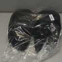 C CUSHION LAB Extra Dense Lumbar Pillow - Patented Ergonomic Multi-Region Firm Back Support for Lower Back Pain Relief - Lumbar Support Cushion with Strap for Office Chair, Car, Sofa, Plane - Black