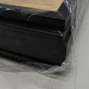 PEALSN 11x14 Picture Frame Set of 6, Display Pictures 8x10 with Mat or 11x14 without Mat for Wall Mounting or Table Top Display, Photo Frames Collage for Wall Decor, Black Woodgrain.