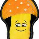 Durable Mushroom Squeaky Dog Toy for Aggressive Chewers, Tough Aggressive Dog Chew Toy, Chew Dog Toy for Puppy, Small, Medium, and Large Dogs