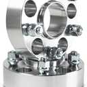 1.25" Wheel Adapters 5x127 to 5x115 (Hub to Wheel) Hubcentric - Center Bore 78.3mm (Hub) to 70.3mm (Wheel) Compatible For 1992-1999 Yukon, 1988-1998 C1500 & K1500 to mount 5x115 Wheel (2pc M12x1.5)