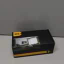 Gold Interior Door Knobs for Bathroom & Bedroom, Pismo Doorknob Turn Lock with Square Rosette, Satin Brass Heavy Duty Door Knob with Lock (1)