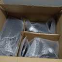 Headlights Compatible with 1992-1996 Ford F150 F250 F350 &1992-1996 Ford Bronco Replacements Headlamp Clear Reflector Black Housing