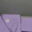 Exclusivo Mezcla Reversible Twin Quilt Bedding Set with 1 Pillow  Sham, Lightweight Quilts Twin Size, Soft Bedspreads Bed Coverlets for All Seasons - (Dusty Lavender, 68"x88"),