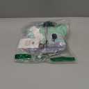 FUAMEY Dog Coat for Small Dogs,Waterproof Dog Winter Jacket with Harness Built in Puppy Cold Weather Coats Reflective Pet Vest with Zipper Warm Fleece Dogs Snowsuit Windproof Mint Green XS (XS(chest:14in))