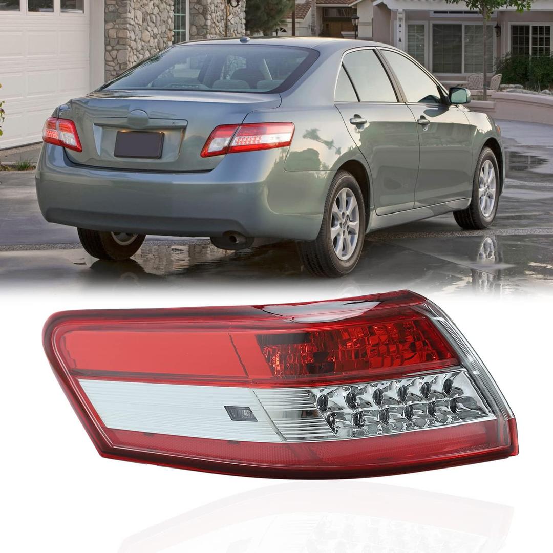 Rear Tail Light Brake Lamp Driver Left Side Compatible with 2010-2011 Toyota Camry 8156006340 TO2804106