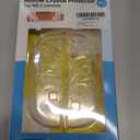 FYOUNG Protective Case for Nintendo Switch 2 2025, Slim Hard Shell for Switch 2 Accessories, Scratch&Shock Protection Cover with Screen Protector, 8 Thumb Grip (Clear, Switch 2 7.9inch)