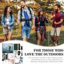 Survival Kit Advent Calendar 2025 for Adult Men Teen Boys,Christmas Gift 24 Days Countdown Advent Calendar for Men Outdoor Camping Fishing Hunting