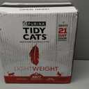 Purina Tidy Cats LightWeight 24/7 Performance Odor control, Multi-Cat, Clumping, 99.9 Percent Dust Free Cat Litter - 17 lb. Box