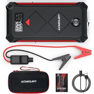 Portable 20000Mah 5000A Car Jump Starter Battery Booster Power Bank Jumper Box 