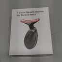 ELISHINE Red Light Therapy for Face and Neck, 7 Color Light Based Face Massager Tool, Portable Skin Care Tool for Firming, Tightening and Lifting (Glossy Black)