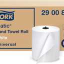 Tork Matic Paper Hand Towel Roll White H1, Universal, 100% Recycled Fiber, 6 Rolls x 700 ft, 290089